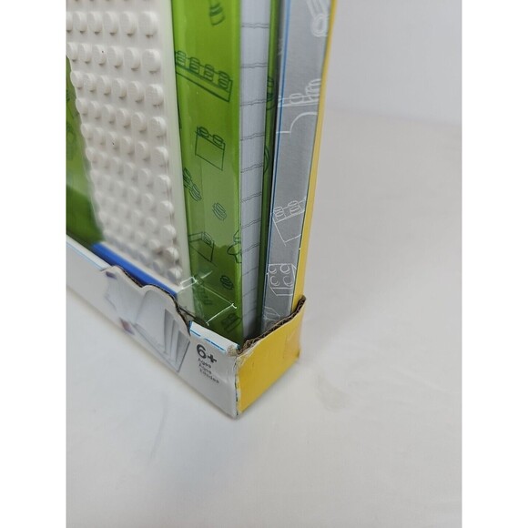 Lego Stationery Journal  Hardback w/ Building Band & Lego Water Bottle SET NEW - Picture 13 of 16